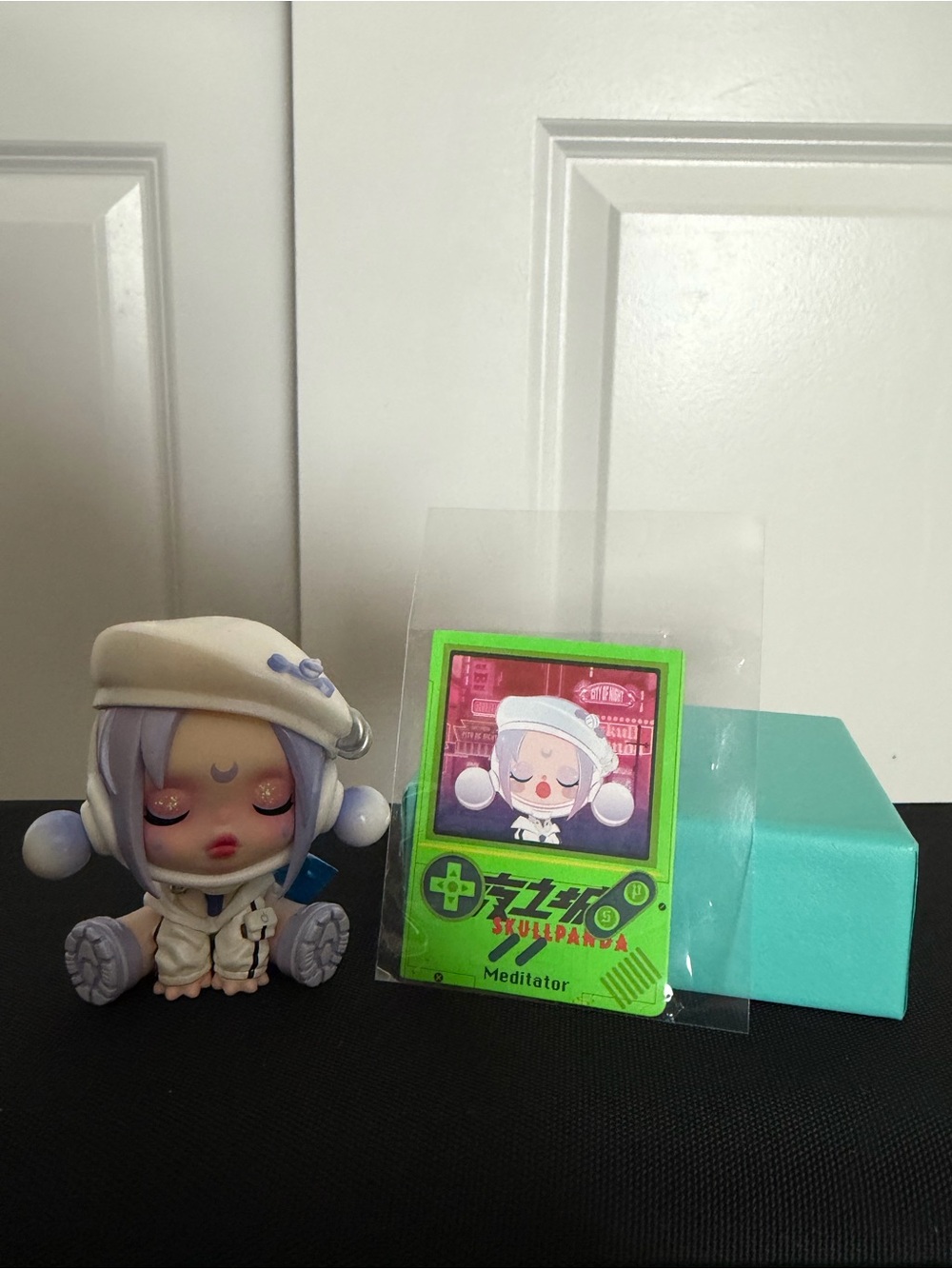 POPMART SkullPanda City of Night Series “Mediator” Figurine -New w/ Card, No Box
